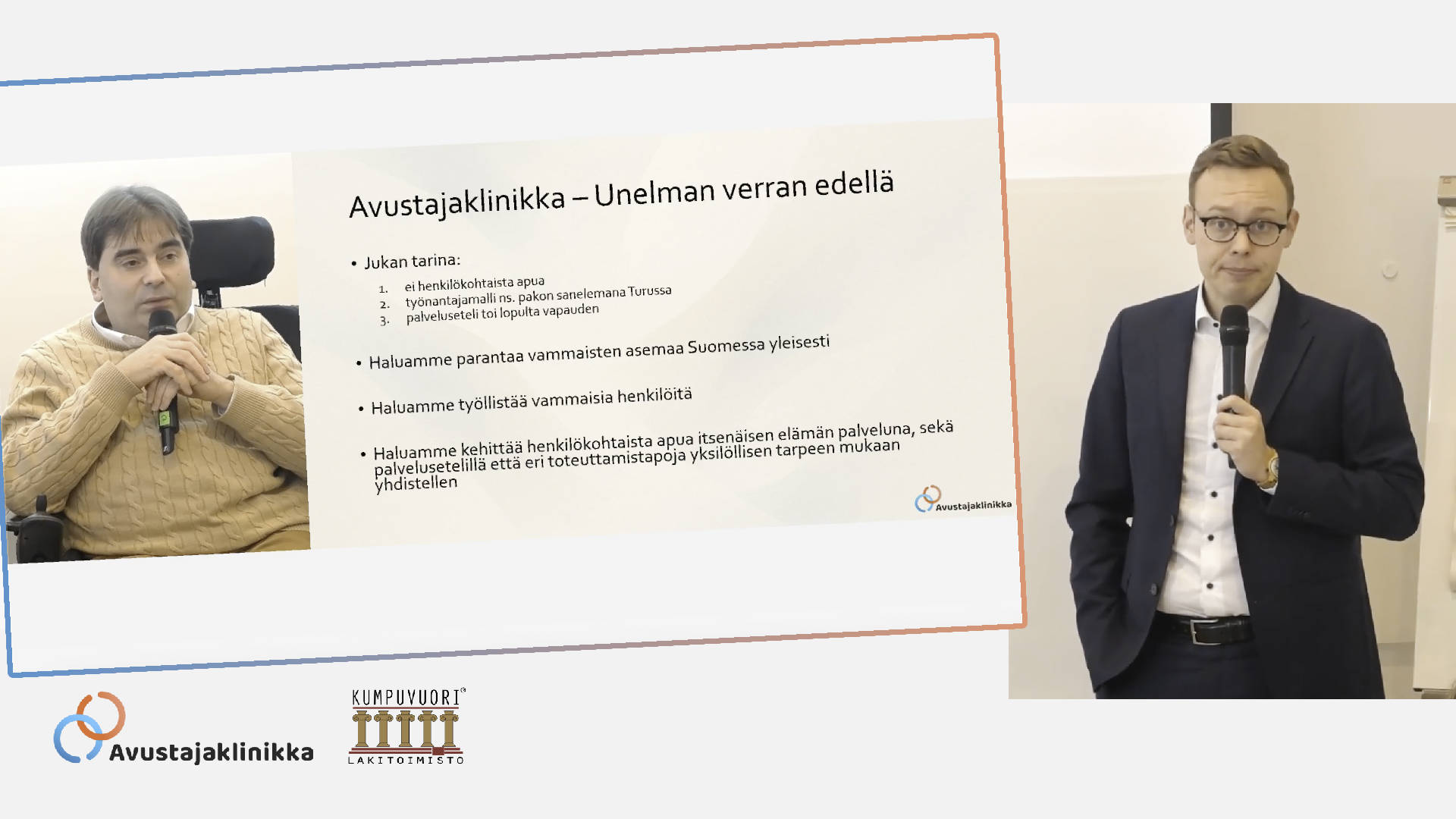 Vammaisoikeuden ajokortti -tapahtuman striimaus Rauman kirjastolla