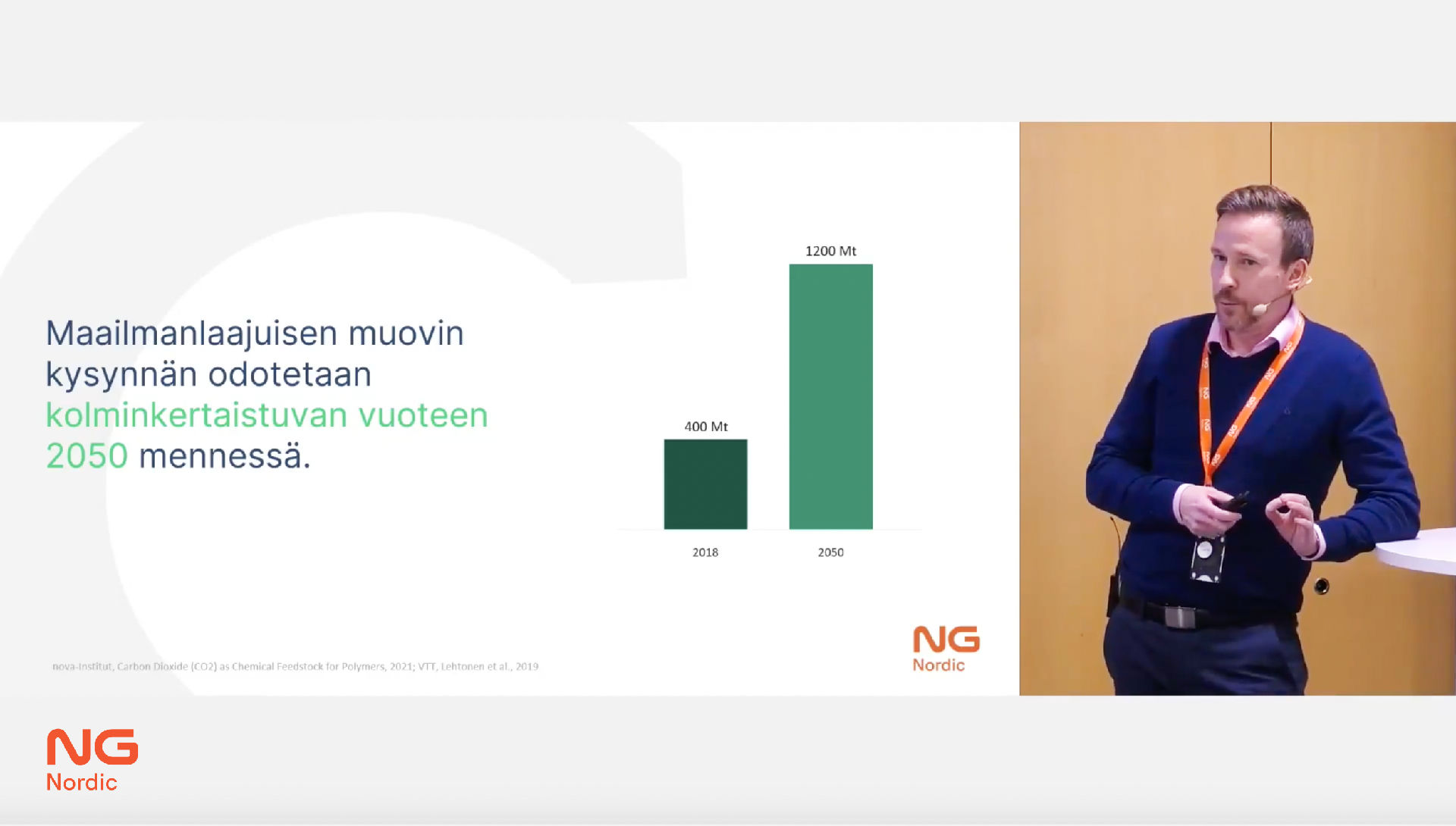 NG Nordic Carbon 2x YVA-yleisötilaisuuden striimaus